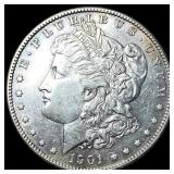 1901-S Silver Morgan Dollar CLOSELY UNCIRCULATED