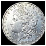 1888-S Silver Morgan Dollar CLOSELY UNCIRCULATED