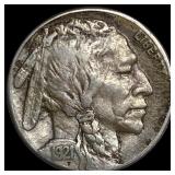 1921-S Buffalo Nickel NEARLY UNCIRCULATED