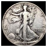 1919-D Silver Walking Liberty Half Dollar LIGHTLY