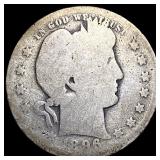 1896 Barber Silver Quarter NICELY CIRCULATED
