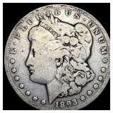 1893-CC Silver Morgan Dollar NICELY CIRCULATED