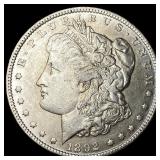 1892-CC Silver Morgan Dollar CLOSELY UNCIRCULATED