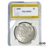 1896 Morgan Silver Dollar PGA MS63