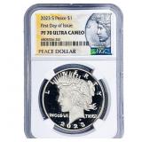 2023-S Silver Peace Dollar NGC PF70 Ultra Cameo