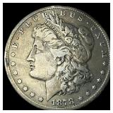 1878 Silver Morgan Dollar LIGHTLY CIRCULATED