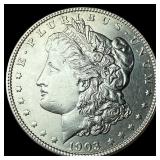 1903 Morgan Silver Dollar CLOSELY UNCIRCULATED
