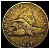 1857 Flying Eagle Cent LIGHTLY CIRCULATED