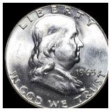 1963 Franklin Silver Half Dollar UNCIRCULATED