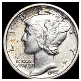 1926 Silver Mercury Dime CLOSELY UNCIRCULATED