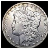 1890-CC Silver Morgan Dollar LIGHTLY CIRCULATED