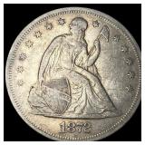 1872 Silver Dollar ABOUT UNCIRCULATED