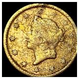 1853 Gold $1 Type 1 HIGH GRADE