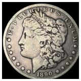 1890-CC Silver Morgan Dollar LIGHTLY CIRCULATED