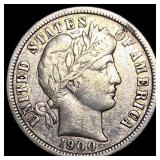 1900-O Silver Barber Dime NEARLY UNCIRCULATED
