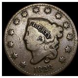 1828 Coronet Head Large Cent NICELY CIRCULATED