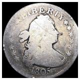 1805 Draped Bust Quarter NICELY CIRCULATED