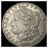 1884-S Silver Morgan Dollar NEARLY UNCIRCULATED