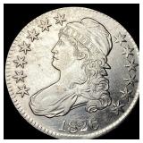 1826 Silver Capped Bust Half Dollar CLOSELY  UNCI