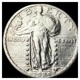 1924-S Standing Liberty Quarter CLOSE UNC