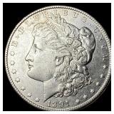 1891-CC Silver Morgan Dollar NEARLY  UNCIRCULATED