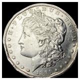 1891-CC Spitting Eagle Silver Morgan Dollar  HIGH
