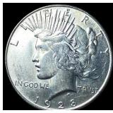 1928 Silver Peace Dollar UNCIRCULATED