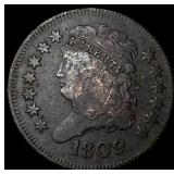 1809 Classic Head Half Cent NEARLY UNCIRCULATED