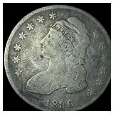 1836 Capped Bust Half Dollar NICELY CIRCULATED