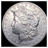 1884-S Silver Morgan Dollar NEARLY UNCIRCULATED