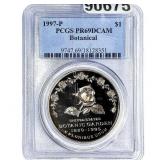 1997 $1 Botanical PCGS PR69 DCAM
