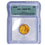 1946 Wheat Cent ICG MS66 RD