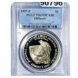 1997 $1 Officers PCGS PR69 DCAM