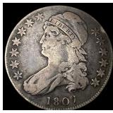 1801 Silver Draped Bust Half Dollar LIGHTLY CIRCUL