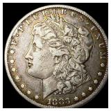 1883-CC Silver Morgan Dollar NEARLY UNCIRCULATED