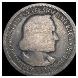 1893 Silver Columbian Half Dollar NICELY CIRCULATE