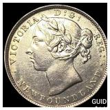 1900 Canada Silver 20 Cents