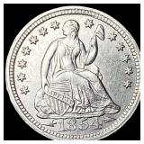 1854 Arrows Seated Liberty Half Dime CLOSELY UNCIR