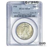 1946 Walking Liberty Half Dollar PCGS MS64