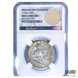 1958-D Franklin Half Dollar NGC BU