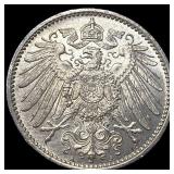 1915A Germany Silver One Mark