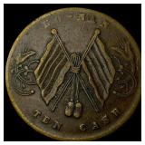 1913-1914 China Honan Province Copper 10 Cash