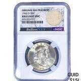 1960-D Franklin Half Dollar NGC BU