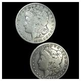 [2]1904-S Morgan Silver Dollars LIGHTLY  CIRCULAT