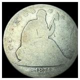 1874 Seated Liberty Half Dollar NICELY CIRCULATED