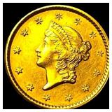 1849-1854 Gold $1 Liberty Head Type 1 HIGH  GRADE