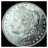 1887 Morgan Silver Dollar CHOICE BU