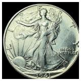 1941-S Silver Half Dollar UNCIRCULATED
