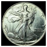 1946 Silver Half Dollar (Walking Liberty) GEM BU