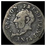 1817 Haiti Silver 12 Centimes